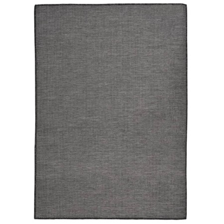 Alfombra de exterior de tejido plano gris 140x200 cm en Alfombras | Comprar online en Foru.es