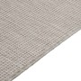 Alfombra de exterior de tejido plano gris claro 120x170 cm en Alfombras | Comprar online en Foru.es
