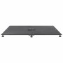Base para sombrilla Gris oscuro 100 x 100 x 4 cm Acero en Bases para sombrillas | Comprar online en Foru.es