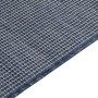 Alfombra de exterior de tejido plano azul 80x250 cm en Alfombras | Comprar online en Foru.es