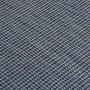 Alfombra de exterior de tejido plano azul 80x250 cm en Alfombras | Comprar online en Foru.es
