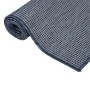Alfombra de exterior de tejido plano azul 120x170 cm en Alfombras | Comprar online en Foru.es