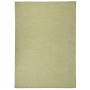 Alfombra de exterior de tejido plano verde 200x280 cm en Alfombras | Comprar online en Foru.es