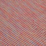Alfombra de exterior de tejido plano rojo 120x170 cm en Alfombras | Comprar online en Foru.es