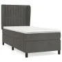 Box spring bed with dark gray velvet mattress 80x200 cm by vidaXL, Beds and slatted bases - Ref: Foro24-3129298, Price: 331,1...