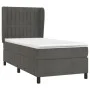 Box spring bed with dark gray velvet mattress 80x200 cm by vidaXL, Beds and slatted bases - Ref: Foro24-3129298, Price: 331,1...