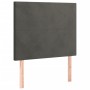Cama box spring con colchón terciopelo gris oscuro 90x190 cm de vidaXL, Camas y somieres - Ref: Foro24-3129064, Precio: 341,9...