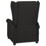 Sillón reclinable de tela negro en Sillones | Comprar online en Foru.es