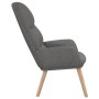 Sillón de relax de tela gris oscuro en Sillones | Comprar online en Foru.es
