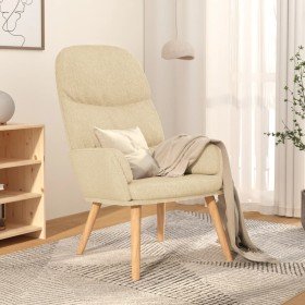 Sillón de relax de tela crema en Sillones | Comprar online en Foru.es