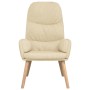 Sillón de relax de tela crema en Sillones | Comprar online en Foru.es