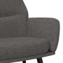 Sillón de relax de tela gris oscuro en Sillones | Comprar online en Foru.es