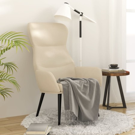 Sillón de relax de tela crema en Sillones | Comprar online en Foru.es