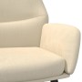 Sillón de relax de tela crema en Sillones | Comprar online en Foru.es