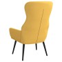 Sillón de relax de tela amarillo mostaza en Sillones | Comprar online en Foru.es