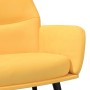 Sillón de relax de tela amarillo mostaza en Sillones | Comprar online en Foru.es