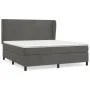 Boxspringbett mit dunkelgrauer Samtmatratze 180x200 cm von vidaXL, Betten und Lattenroste - Ref: Foro24-3129106, Preis: 580,6...