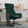 Silla de relajación de terciopelo verde oscuro en Sillones | Comprar online en Foru.es