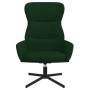 Silla de relajación de terciopelo verde oscuro en Sillones | Comprar online en Foru.es