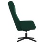 Silla de relajación de terciopelo verde oscuro en Sillones | Comprar online en Foru.es