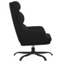 Sillón de relax de cuero sintético negro en Sillones | Comprar online en Foru.es