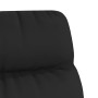 Sillón de relax de cuero sintético negro en Sillones | Comprar online en Foru.es