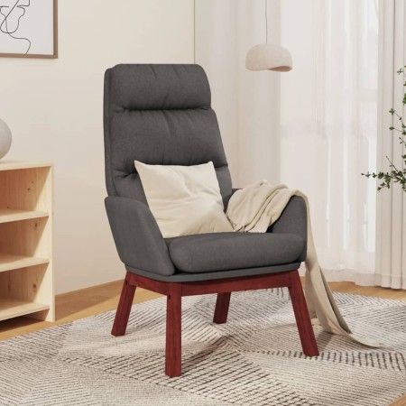 Sillón de relax de tela gris oscuro en Sillones | Comprar online en Foru.es