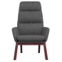Sillón de relax de tela gris oscuro en Sillones | Comprar online en Foru.es