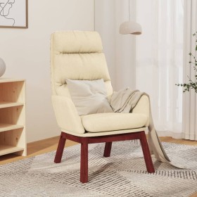 Sillón de relax de tela color crema en Sillones | Comprar online en Foru.es