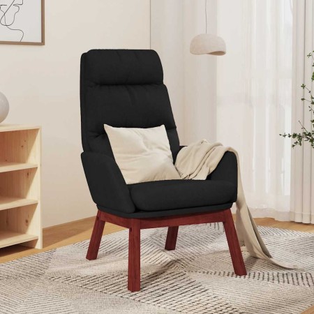 Sillón de relax de tela negro en Sillones | Comprar online en Foru.es