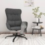 Sillón de relax de tela gris oscuro en Sillones | Comprar online en Foru.es