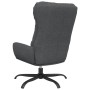 Sillón de relax de tela gris oscuro en Sillones | Comprar online en Foru.es