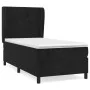Cama box spring con colchón terciopelo negro 80x200 cm de vidaXL, Camas y somieres - Ref: Foro24-3129059, Precio: 358,21 €, D...