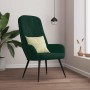 Sillón de relax de terciopelo verde oscuro en Sillones | Comprar online en Foru.es