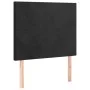 Cama box spring con colchón terciopelo negro 80x200 cm de vidaXL, Camas y somieres - Ref: Foro24-3129059, Precio: 358,21 €, D...
