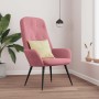 Sillón de relax de terciopelo rosa en Sillones | Comprar online en Foru.es