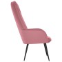Sillón de relax de terciopelo rosa en Sillones | Comprar online en Foru.es