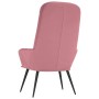 Sillón de relax de terciopelo rosa en Sillones | Comprar online en Foru.es