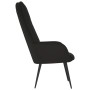 Sillón de relax de terciopelo negro en Sillones | Comprar online en Foru.es