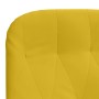 Sillón de relax de terciopelo amarillo mostaza en Sillones | Comprar online en Foru.es