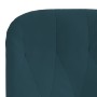 Sillón de relax de terciopelo azul en Sillones | Comprar online en Foru.es
