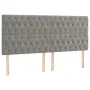 Boxspringbett mit hellgrauer Samtmatratze 180x200 cm von vidaXL, Betten und Lattenroste - Ref: Foro24-3129405, Preis: 612,78 ...