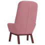 Sillón de relax de terciopelo rosa en Sillones | Comprar online en Foru.es