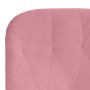 Sillón de relax de terciopelo rosa en Sillones | Comprar online en Foru.es