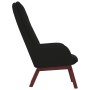 Sillón de relax de terciopelo negro en Sillones | Comprar online en Foru.es