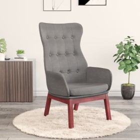 Sillón de relax de tela gris claro en Sillones | Comprar online en Foru.es