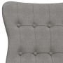 Sillón de relax de tela gris claro en Sillones | Comprar online en Foru.es