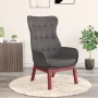 Sillón de relax de tela gris oscuro en Sillones | Comprar online en Foru.es