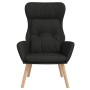 Sillón de relax de tela negro en Sillones | Comprar online en Foru.es
