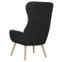 Sillón de relax de tela negro en Sillones | Comprar online en Foru.es